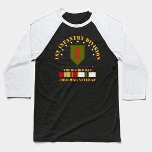 1st Infantry Div - BRO w COLD SVC Baseball T-Shirt